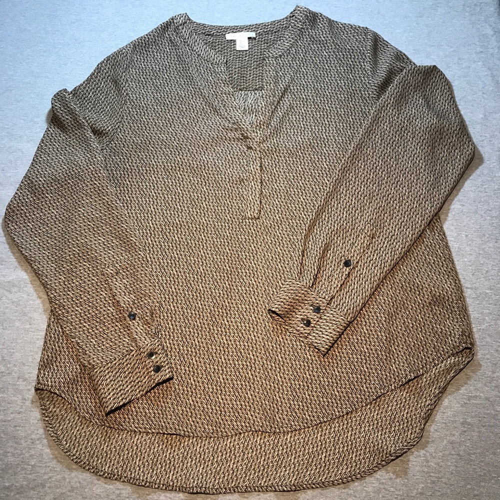Carole Little Long Sleeve Blouse
